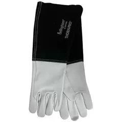 BGC Thorn-Pro Goatskin Gauntlet X-Large White with Black Cuff