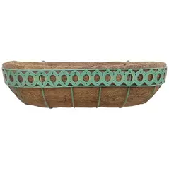 Austram 24" Queen Anne Trough Planter Green