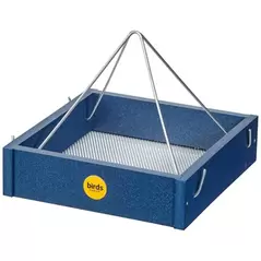 Birds Choice Hanging Tray Recycled Plastic Navy Peony