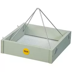 Birds Choice Hanging Tray Recycled Plastic Sage Green