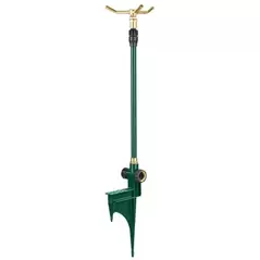 Orbit 3 Arm Metal Telescoping Sprinkler on Metal Step Spike