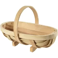 Corona Natural FSC Wood Large Trug