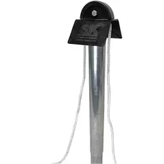 S&K Galvanized Steel Easy Pulley System Martin House Pole