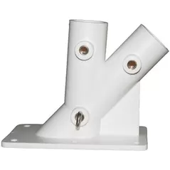 Heath 1" 2-Position White Bracket