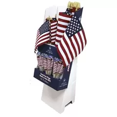 Heath 108ct Parade Stick Flags Display