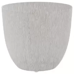 ArtLumin 11" Bola Round Planter Bone