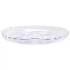 Panacea 14" D Clear Heavy Duty Saucer