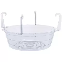 Panacea 12" Hanging Basket Drip Pan