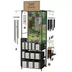 Panacea 34pc Wind Chime Display