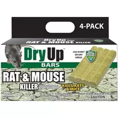 Harris 4lb Dry-Up Rat & Mouse Killer Bars