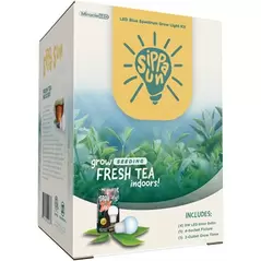 Miracle LED Sippa Sun Tea Growing Light Kit - 4-Socket - 6-Foot - Absolute Daylight - Blue Spectrum Grow Bulbs