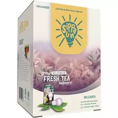 Miracle LED Sippa Sun Tea Growing Light Kit - 4-Socket - 6-Foot - Absolute Daylight - Red & Blue Spectrum Grow Bulbs