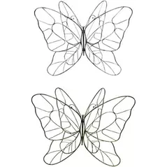 VCS 28" Metallic Standing Butterfly