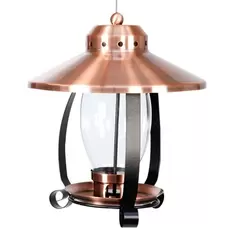 WoodLink Copper Finish Lantern Feeder
