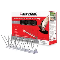 Bird B Gone 20' L 5" W Stainless Steel Bird Spikes
