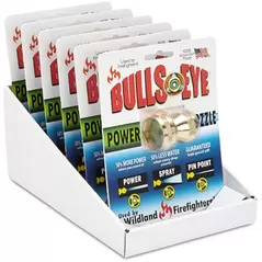 Bullseye 24pc Brass Power Nozzle Counter Display
