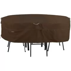 Classic Accessories 108" Rectangle/Oval Madrona Table & Chair Set Cover