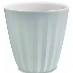 Crescent 15" Pleat Pltr Cloud White