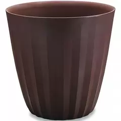 Crescent 23" Pleat Planter Bark