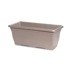 Crescent 31.5"x14"x13" Rectangle Dylan Planter Cappuccino