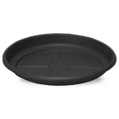 Crescent 5.5" Emma Saucer Black