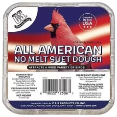 C&S Single Suet Cake No Melt Dough