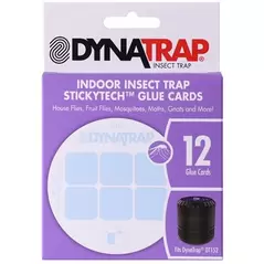 DynaTrap DT152 Sticky Tech Display Refill 12 Cards/ Envelope - 12 Envelopes/Carton