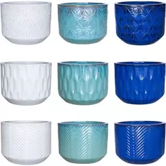 MCarr 54pc Round Planter Pallet Mixed Colors