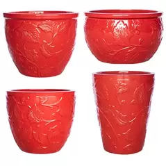 MCarr 26pc Trail Vine Planter Pallet Red