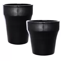MCarr 30pc Smooth Planter Pallet Glossy Black