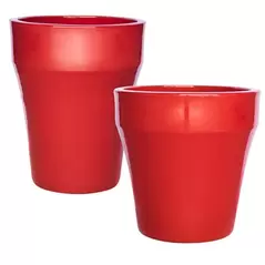 MCarr 30pc Smooth Planter Pallet Red