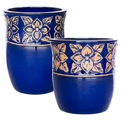 MCarr 30pc Dogwood Planter Pallet Scraped Blue