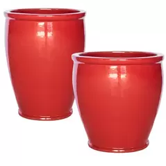 MCarr 30pc Smooth Planter Pallet Red