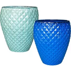 MCarr 12pc Tall Diamond Planter Pallet Mix Colors