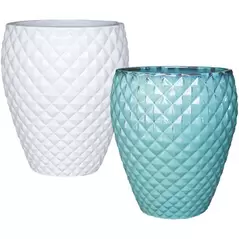MCarr 12pc Tall Diamond Planter Pallet Mix Colors