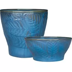 MCarr 32pc Large Leaf Planter Pallet Ultra Marine