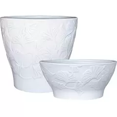 MCarr 32pc Ginko Planter Pallet White