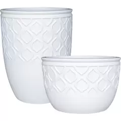 MCarr 32pc Lemon Planter Pallet White