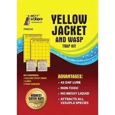 Pest Wizard 2pk Yellow Jacket Kit