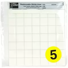 Pest Wizard 5pk Replacement Plastic Delta Liner