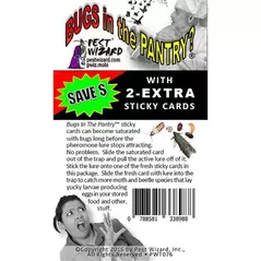 Pest Wizard 2pk Bugs in Pantry Liners