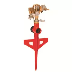 Dramm Colorstorm Impulse Stake Sprinkler Red