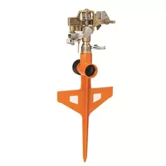 Dramm Colorstorm Impulse Stake Sprinkler Orange