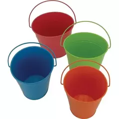 Kids 2 Quart Pails Mtl 4 Clr