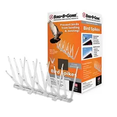 Bird B Gone 5" Plastic Bird Spikes 6PK 1' Sections 764176050602