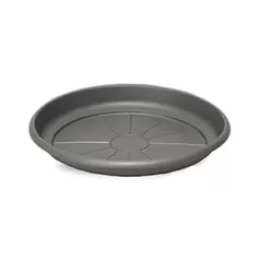 Crescent 5.5" Emma Saucer Charcoal