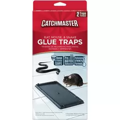 Catchmaster 2pk Rat/Mouse/Snake Glue Trap