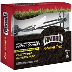 Amdro 2pk Wire Gopher Trap Twin Pack