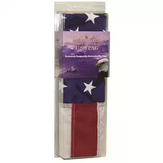 Heath 2.5'x4' Nylon Flag Sewn Stripes Embroidered