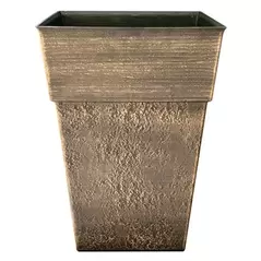 HC 13" Avino Square Planter Celtic Bronze Listo